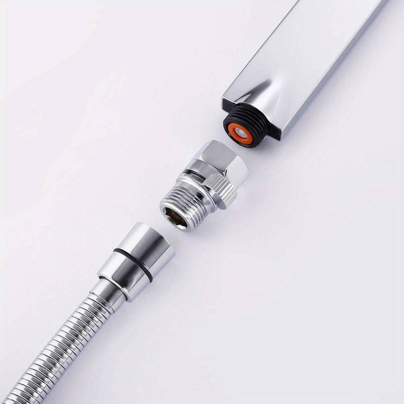 Vanille Droite en Laiton 15mm à Ouverture Rapide, Raccord Double Filetage pour Flexible de Douche et Robinetterie - 2