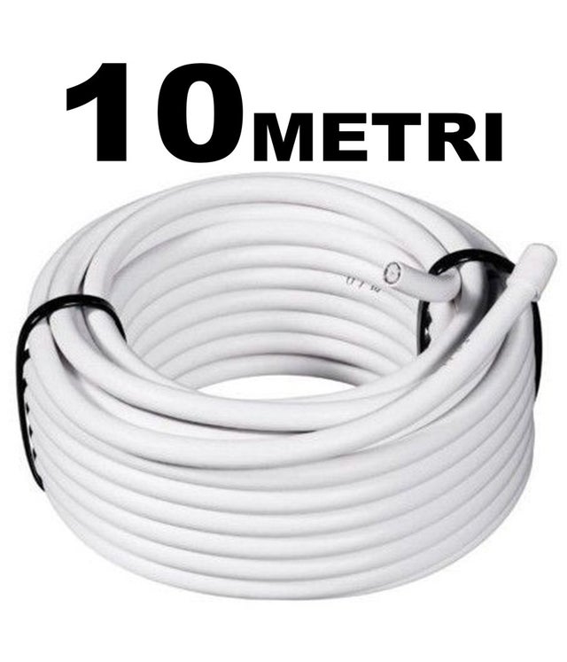 Cavo Coassiale UHF 20m 5D-FB 7,5mm PL259 Maschio / SO239 Femmina Cavo Coassiale UHF 20m 5D-FB 7,5mm PL259 Maschio / SO239 Femmina
