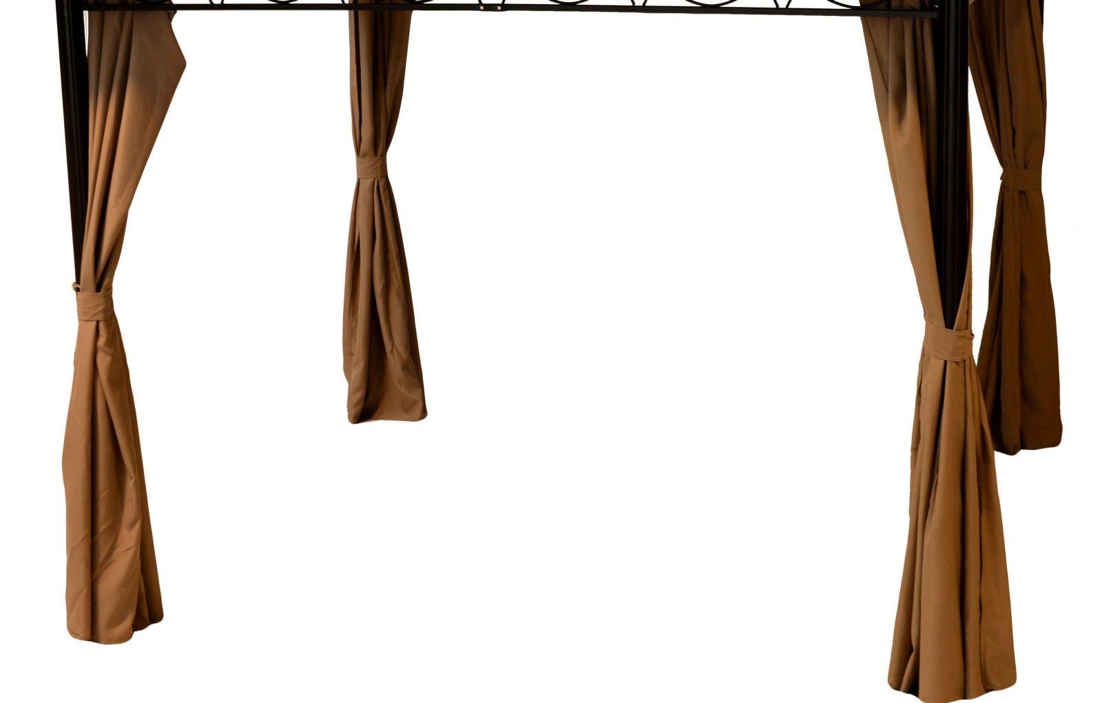 Auvent latéral pour gazebo Texas sans moustiquaire - 2