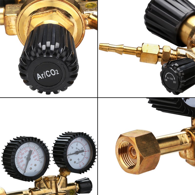 OXYTURBO RIDUTTORE DI PRESSIONE CON FLUSSOMETRO 0>32L/min Argon, ArCo2 - Laboratorio Saldatura - Foto 8