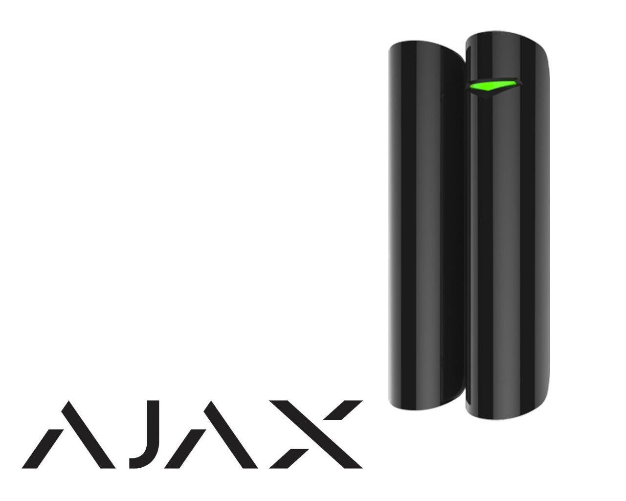 Contact magnétique porte et fenêtre noir - Ajax Systems - 2