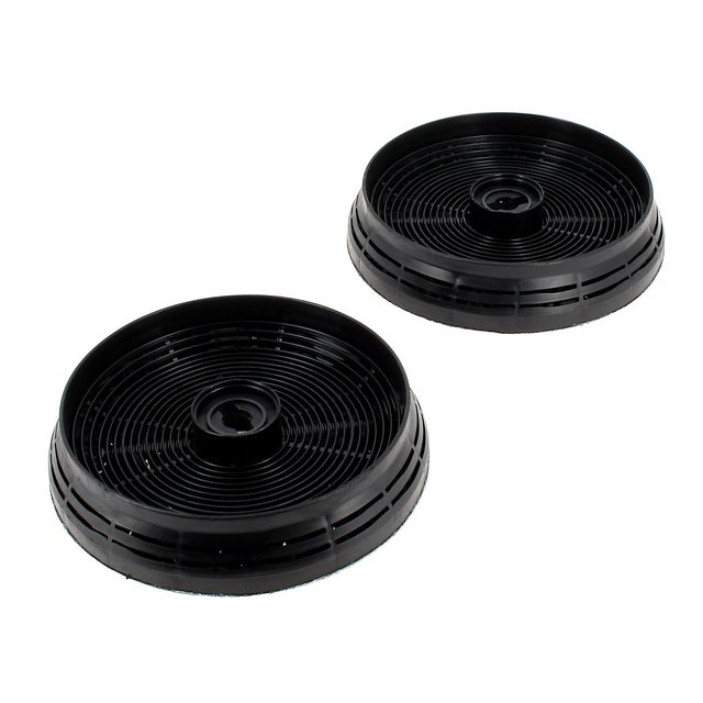 Filtro de carbón por 2 tipo 145 d=146x30mm - campana extractora