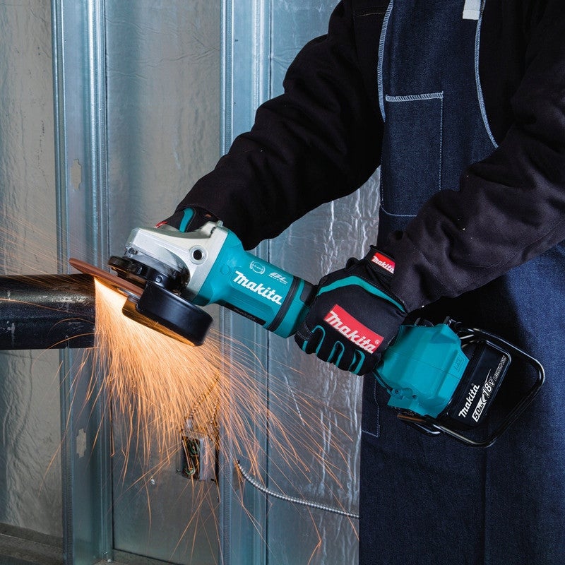 Meuleuse d'angle 36V LXT Ø230 mm (2x5,0 Ah) en coffret - MAKITA DGA900PT2 - 5