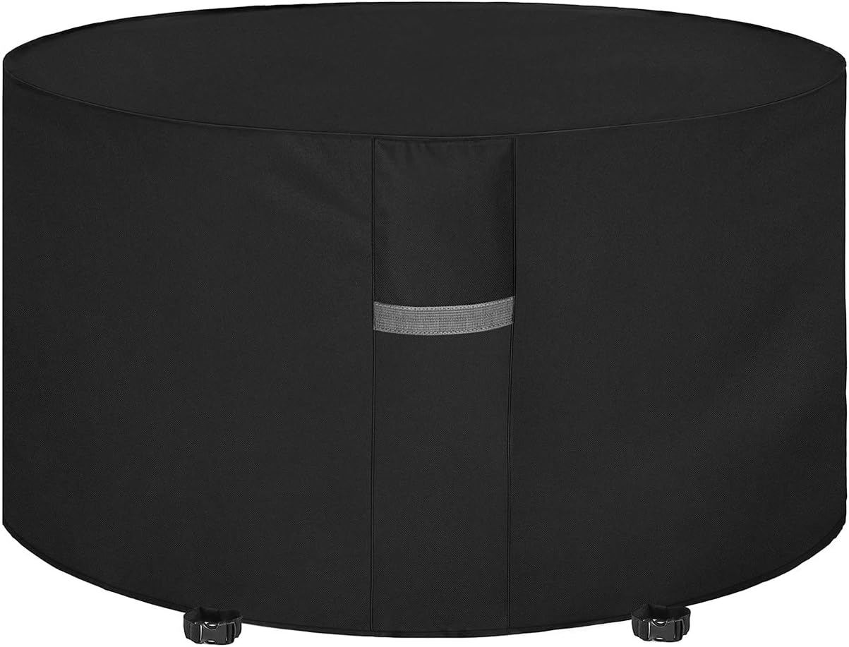 Pokrowiec na stół ogrodowy z otworami wentylacyjnymi, wodoodporny, wiatroszczelny, odporny na promieniowanie UV i rozdarcia, wykonany z tkaniny Oxfor