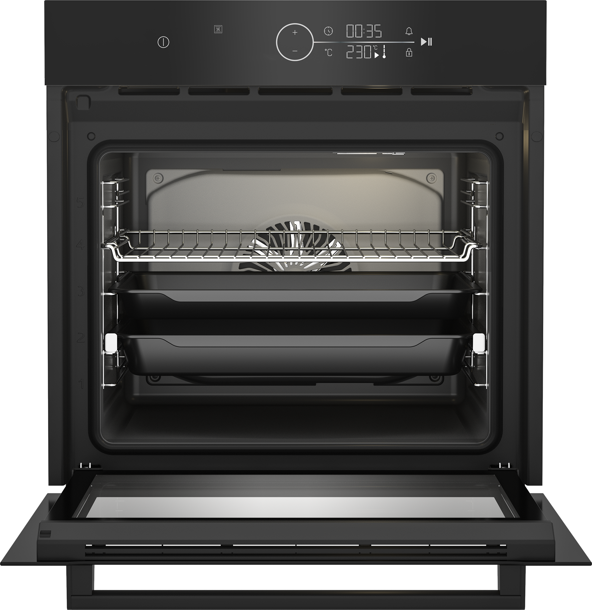 Cuptor Incorporabil Beko BBIM17401BCS | 72L, Clasa A++, 13 Functii, AEROperfect, 59.4x56.7x59.5cm