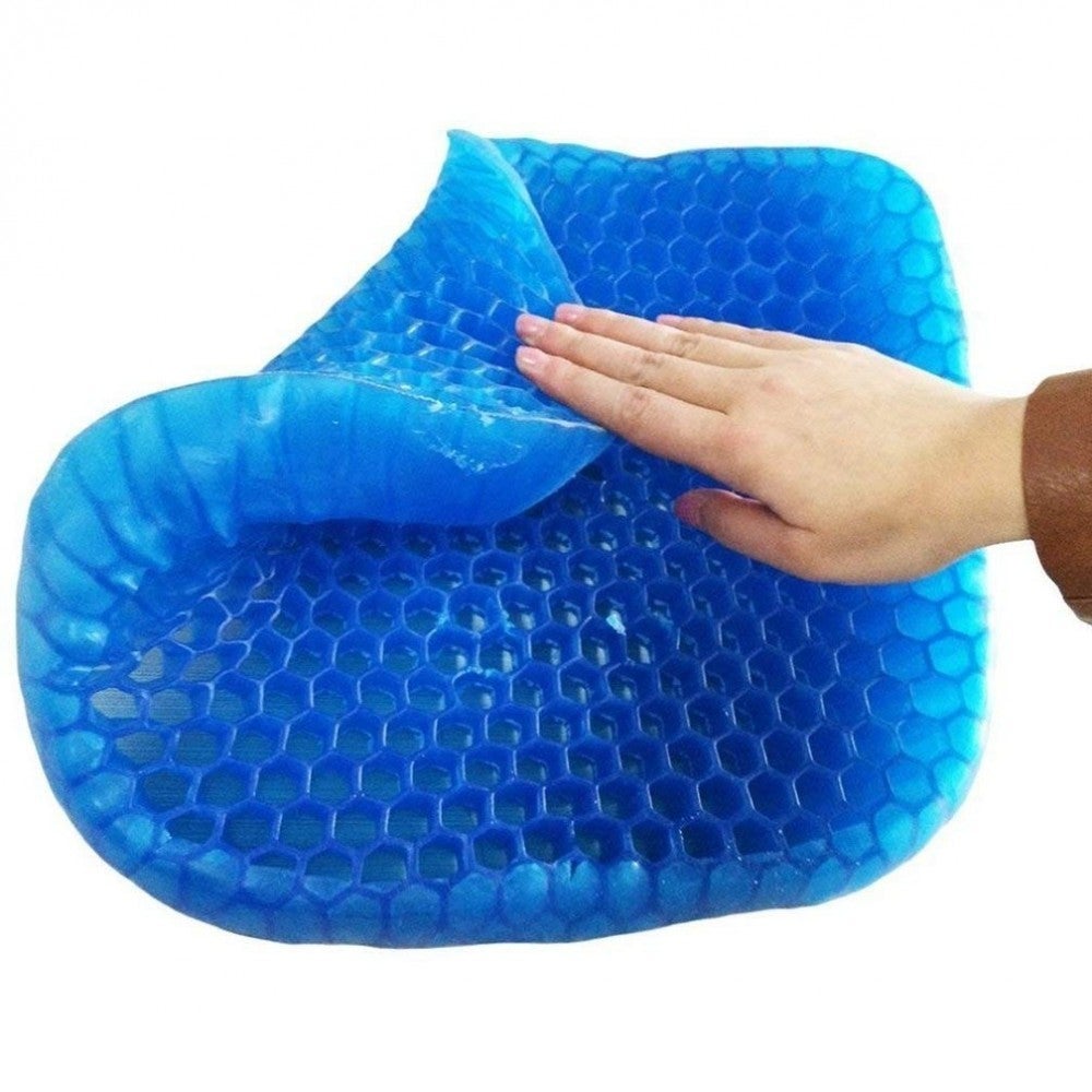 Vitabo Cuscino Ergonomico Per Seduta Con Strato In Gel - Cuscino Per Coccige In Memory Foam, Con Foro, Fodera Rimovibile, Per Ufficio, Auto, Casa (Nero) - 4
