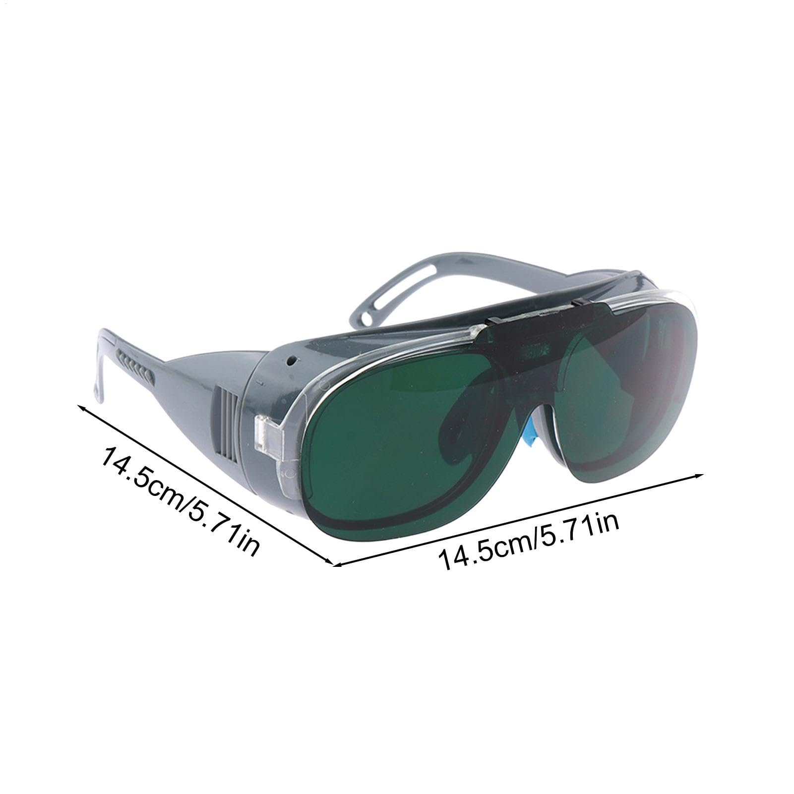 Lunettes de protection soudage brasage lunettes de sécurité anti-reflet lentille d'arc enveloppantes pour travail du métal - 2