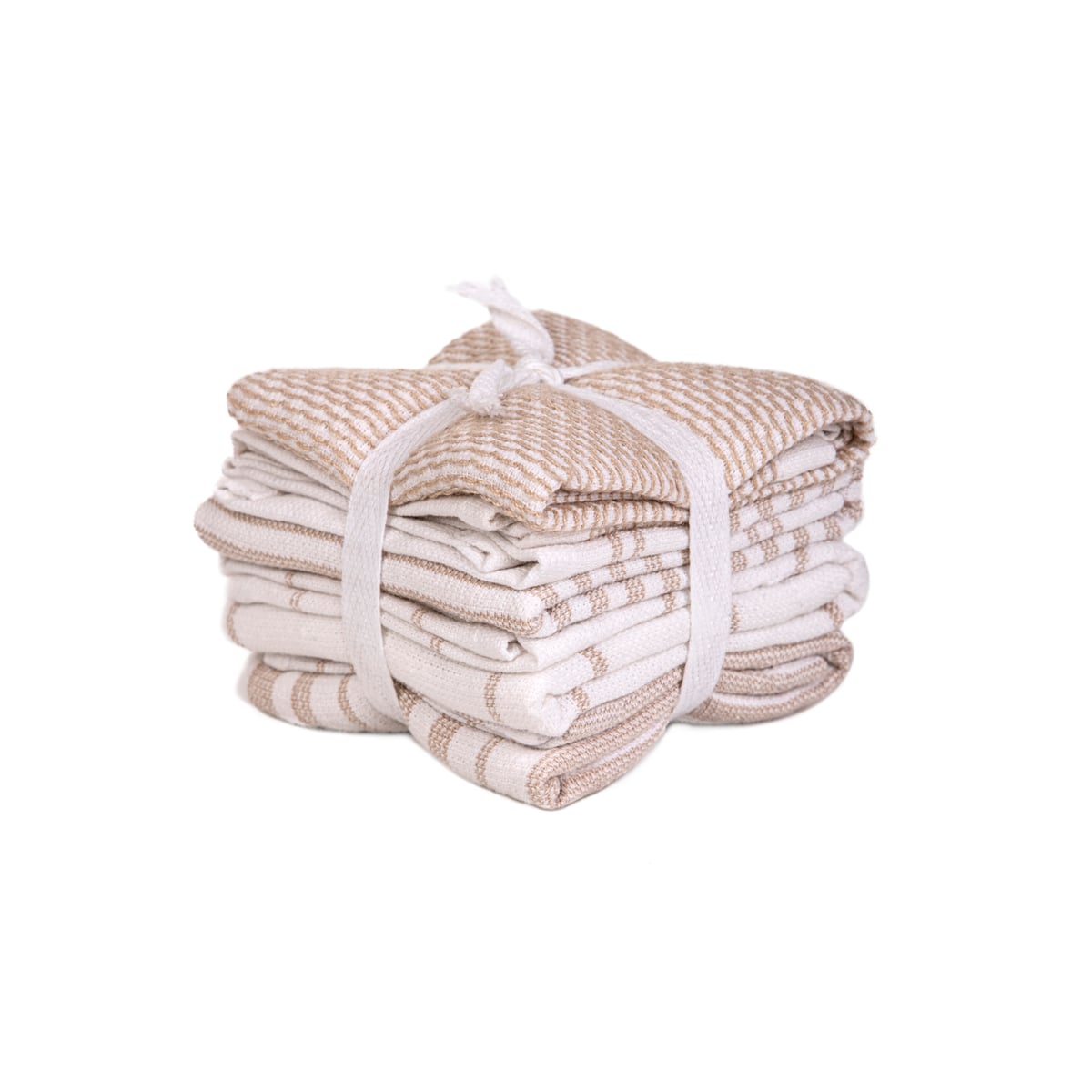 Zestaw ręczników uniwersalnych HERIETT Bawełnianych beżowych 4szt. 4*30x30 cm HOMLA