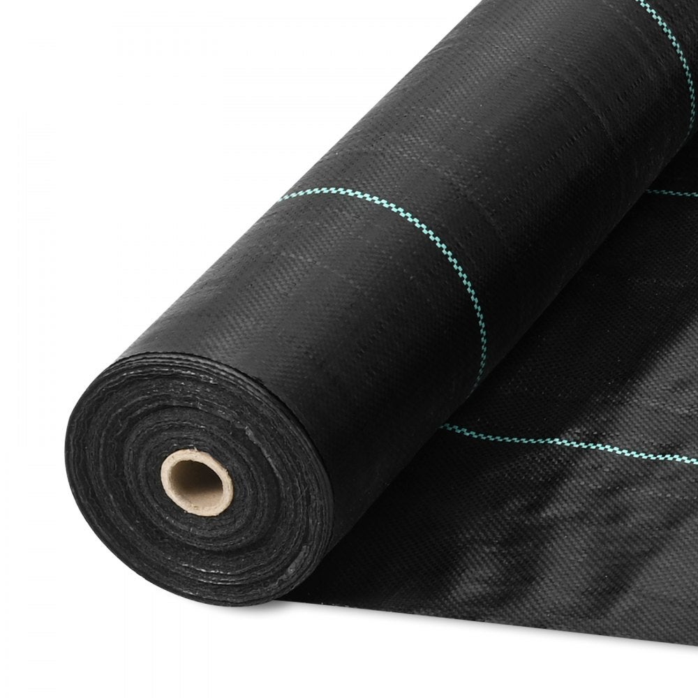 Tissu géotextile 108 g/m² 1,2 x 91,4 m nappe anti-mauvaises herbes pour jardin et aménagement paysager TEKMAQUINAS - 2
