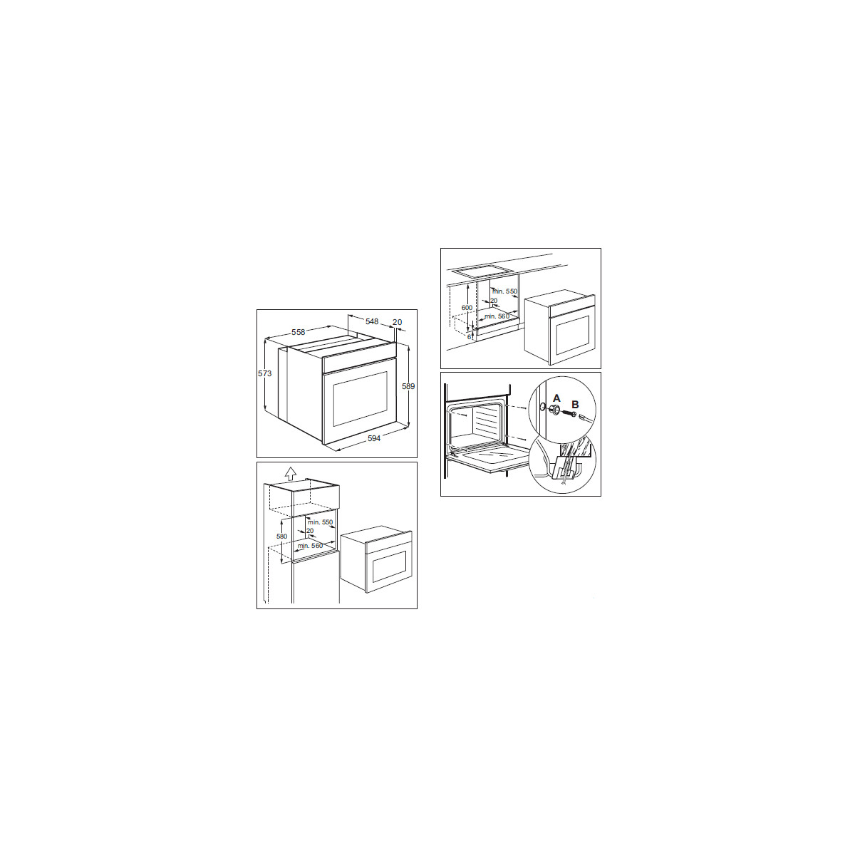 Electrolux FR53X four 70 L Argent - 2