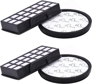 Vhbw Set Di 2 Filtri Sostituisce Rowenta ZR903701 Per Aspirapolvere Filtro Pre Motore Filtro Aria Di Scarico Epa 83732748