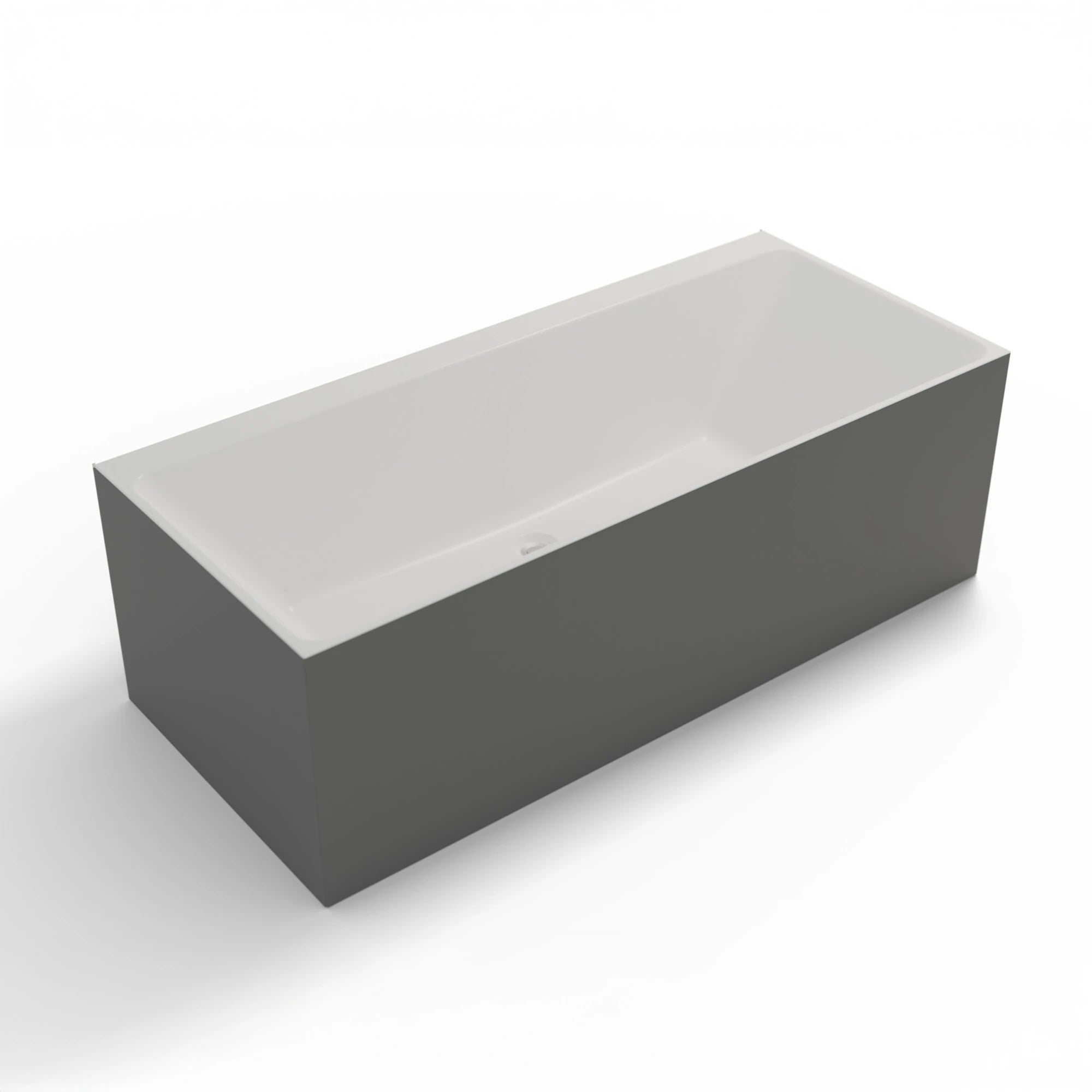 Baignoire Ilot Cobalt 170 grise 170 x75 x56 cm, by SPALINA - 7