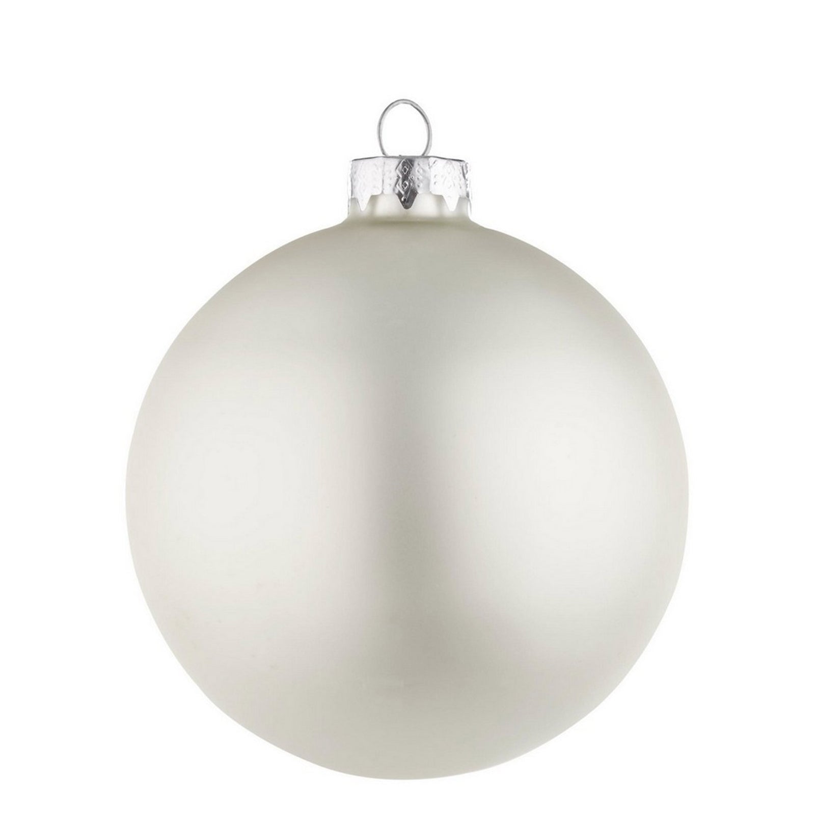Boules en verre pour sapin de Noël Décoration de Noël blanche / 24 boules Ø 2,5 cm - 2