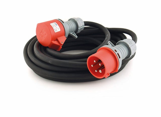 Cavo di prolunga in neoprene EN 60309 - 25m - 400V-16A - 3P+N+T Repamine