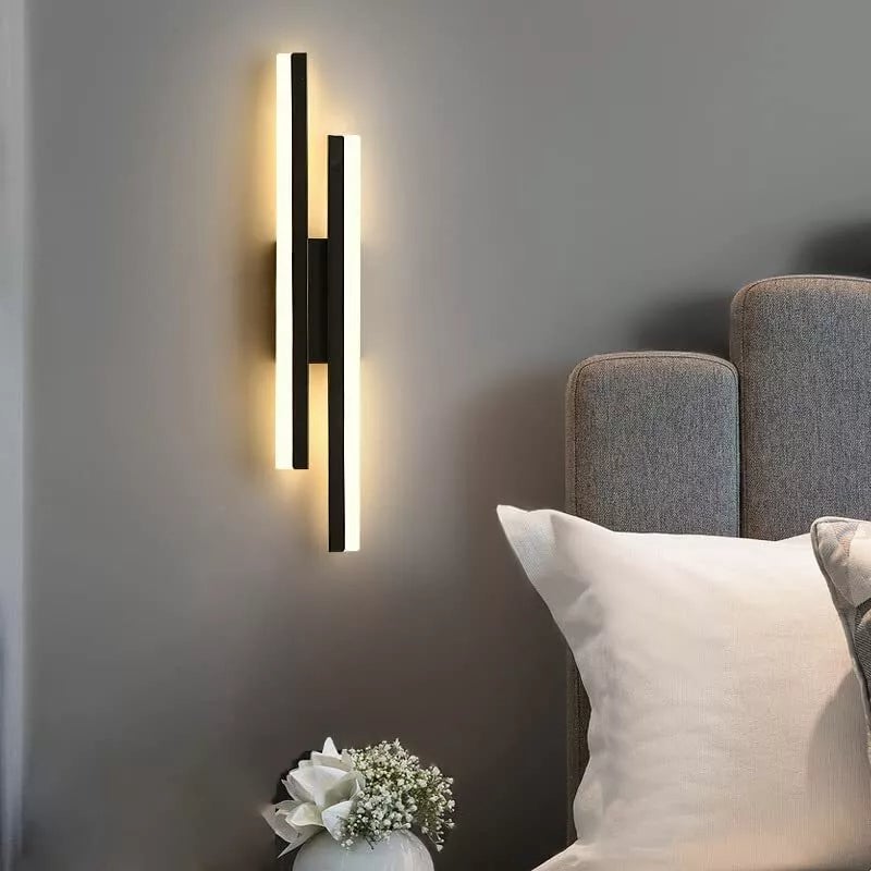 Applique Murale Led Minimaliste Moderne Imperméable Idéale Intérieur Extérieur