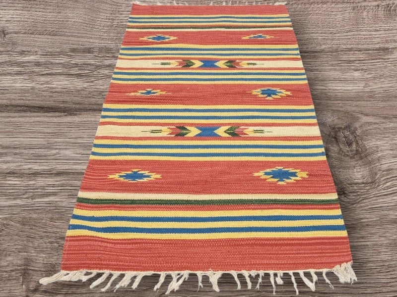 Oryginalny ręcznie wiązany kilim 90x60 cm (Galeria Farah 1970)