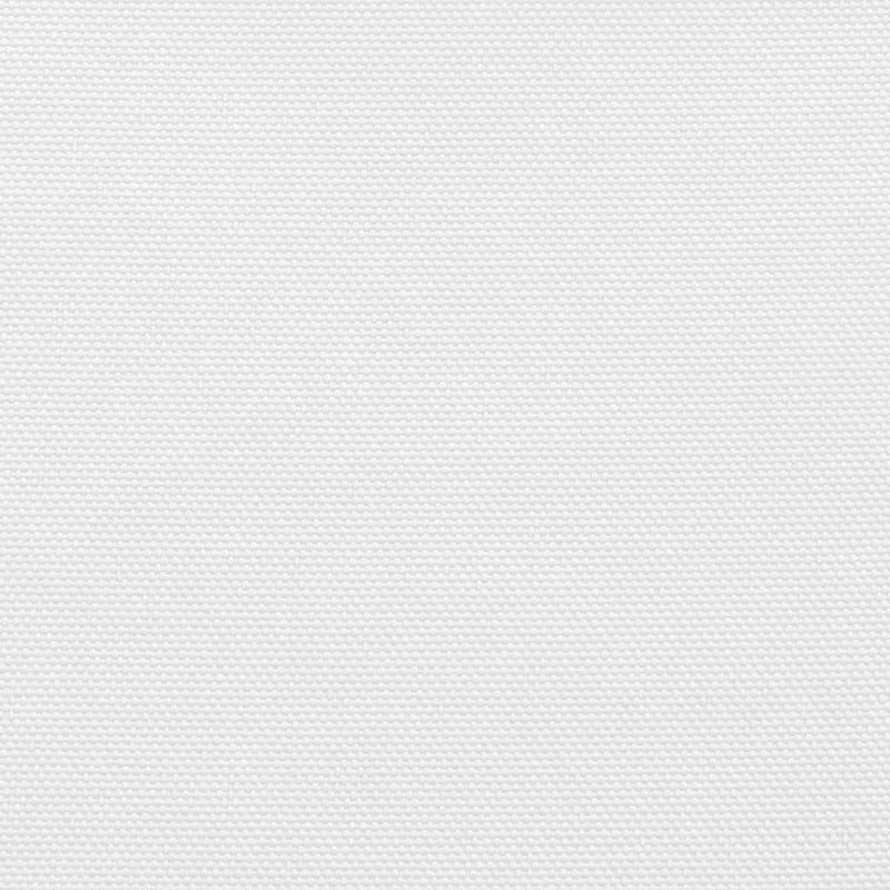 Prostokątny żagiel przeciwsłoneczny wykonany z tkaniny Oxford, z filtrem UV, w kolorze białym, do stosowania na tarasie, w ogrodzie i na zewnątrz.