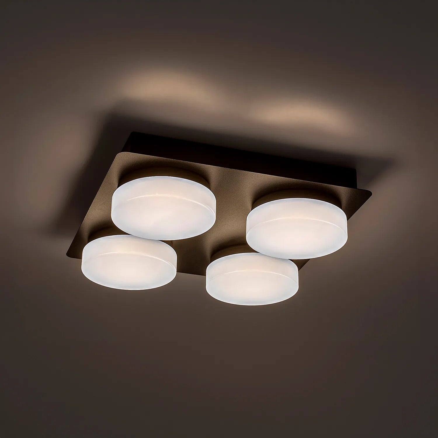 Spot LED 21W 4000K Noir Mat Métal IP44 - 4