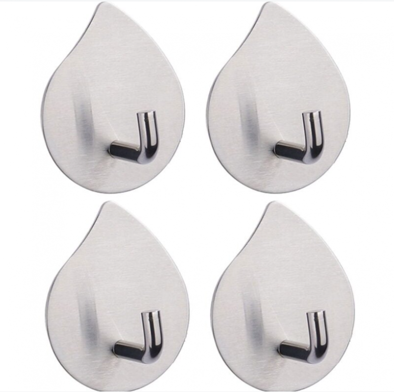 Ganchos De Pared Dorados Para Toallas, Paquete De 4 Ganchos Para Colgar Abrigos, Ganchos Para Colgar Percheros, Ganchos De Aleación De Zinc Para Baño, Garaje, Entrada, Cocina, Hogar