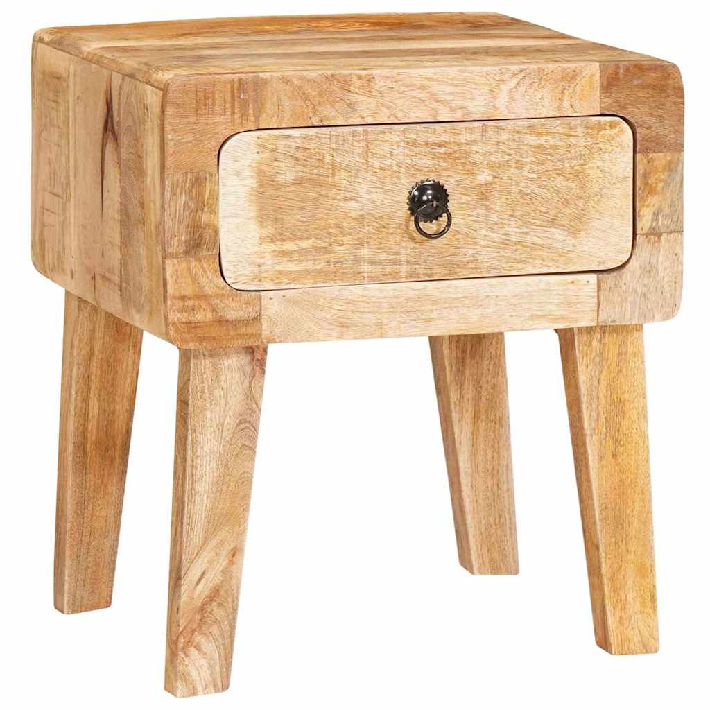 Stolik końcowy Brązowy 40 x 32 x 46 cm Drewno z mango vidaXL