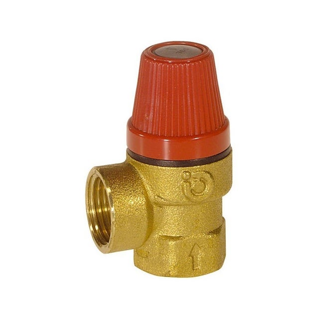 Soupape de sécurité chauffage - 1/2 - DM - NF 3bar - sans manomètre