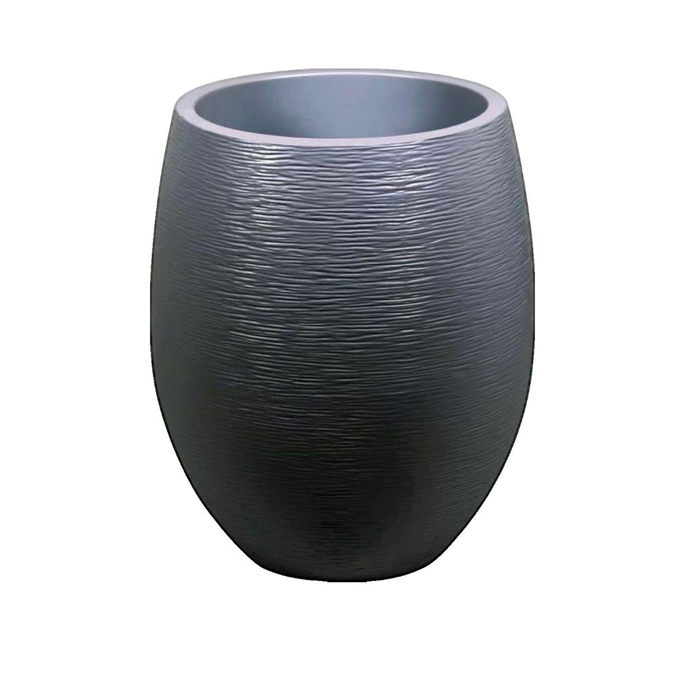 Doniczka ogrodowa eda Egg 50 cm średnicy 60 cm wysokości trwała i lekka
