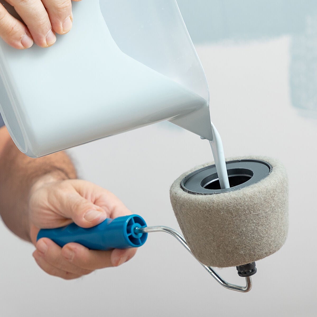 Ensemble de rouleaux de peinture anti-goutte rechargeables Roll'n'paint InnovaGoods 5 Pièces - 4