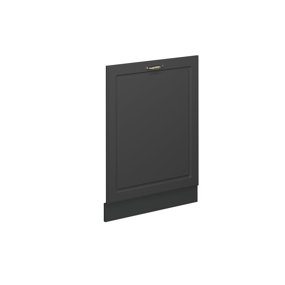 Vicco Panel przedni zmywarki Fame-Line, Anthrazit-Gold Landhaus, 60 cm bez blatu roboczego