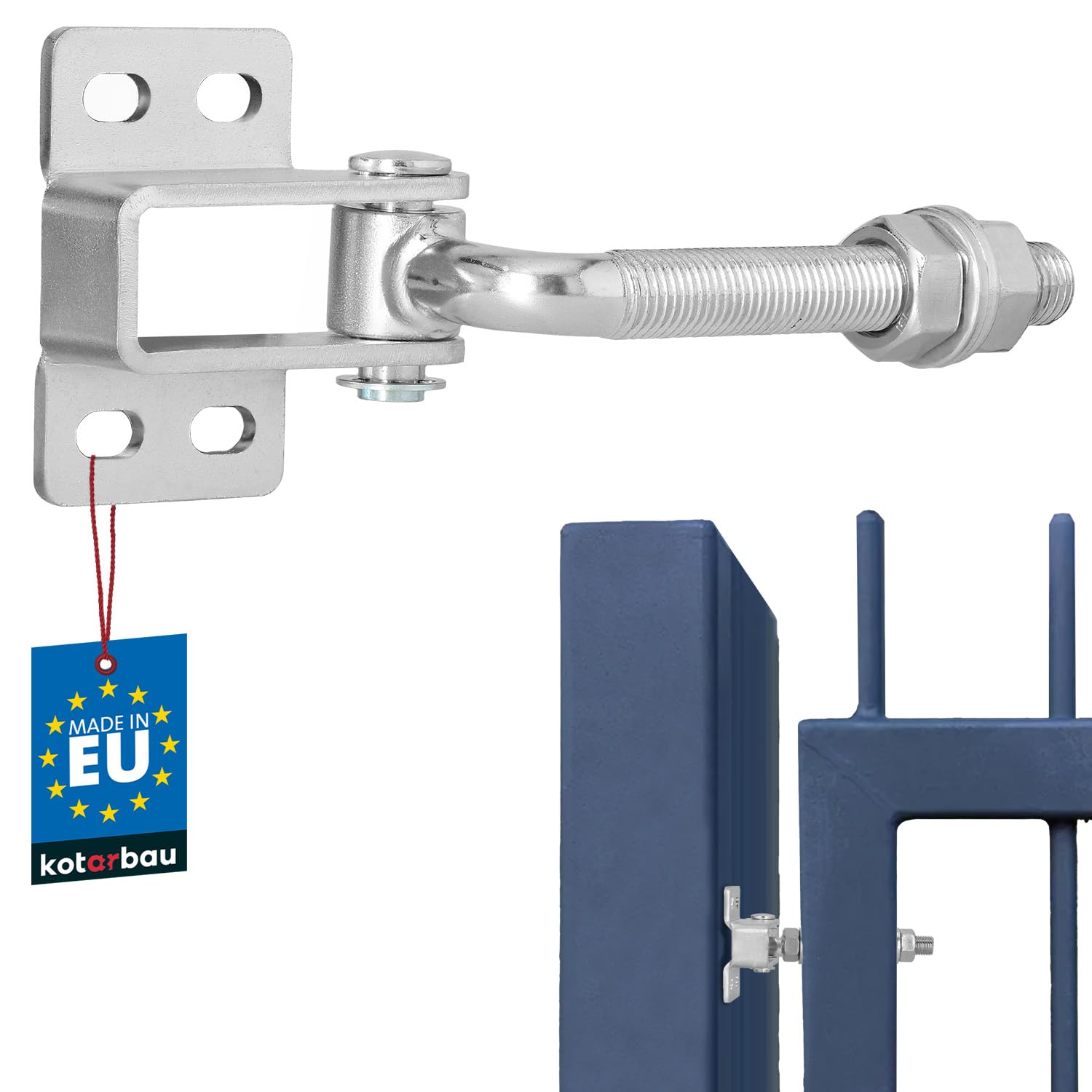 Cerniera Inferiore Per Cancello A Bullone – Autobloccante – Haven Heritage Ferro D1
