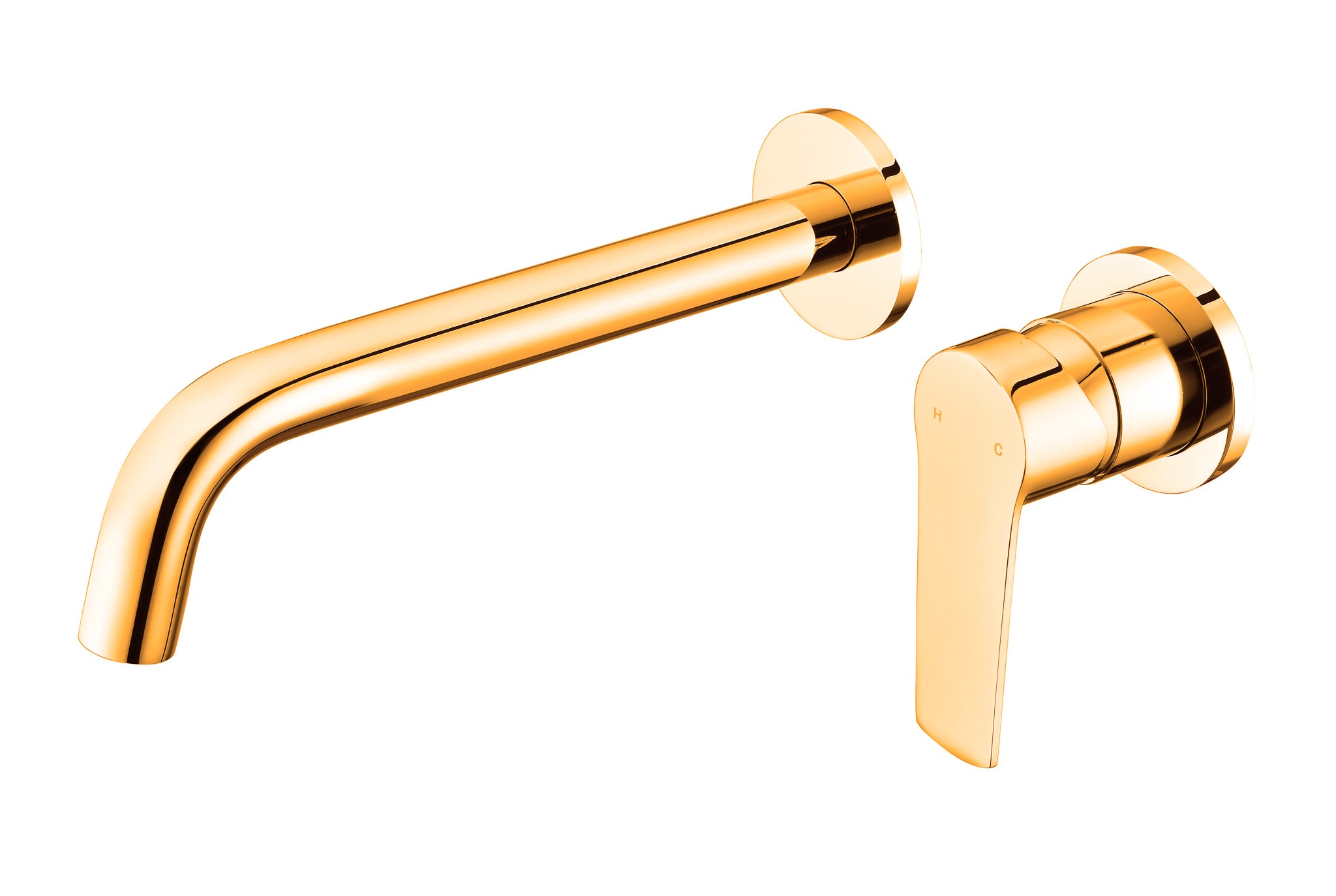 Rubinetto Monocomando Per Vasca Da Bagno In Acciaio Inox &ndash; Montaggio A Parete &ndash; Fyheast