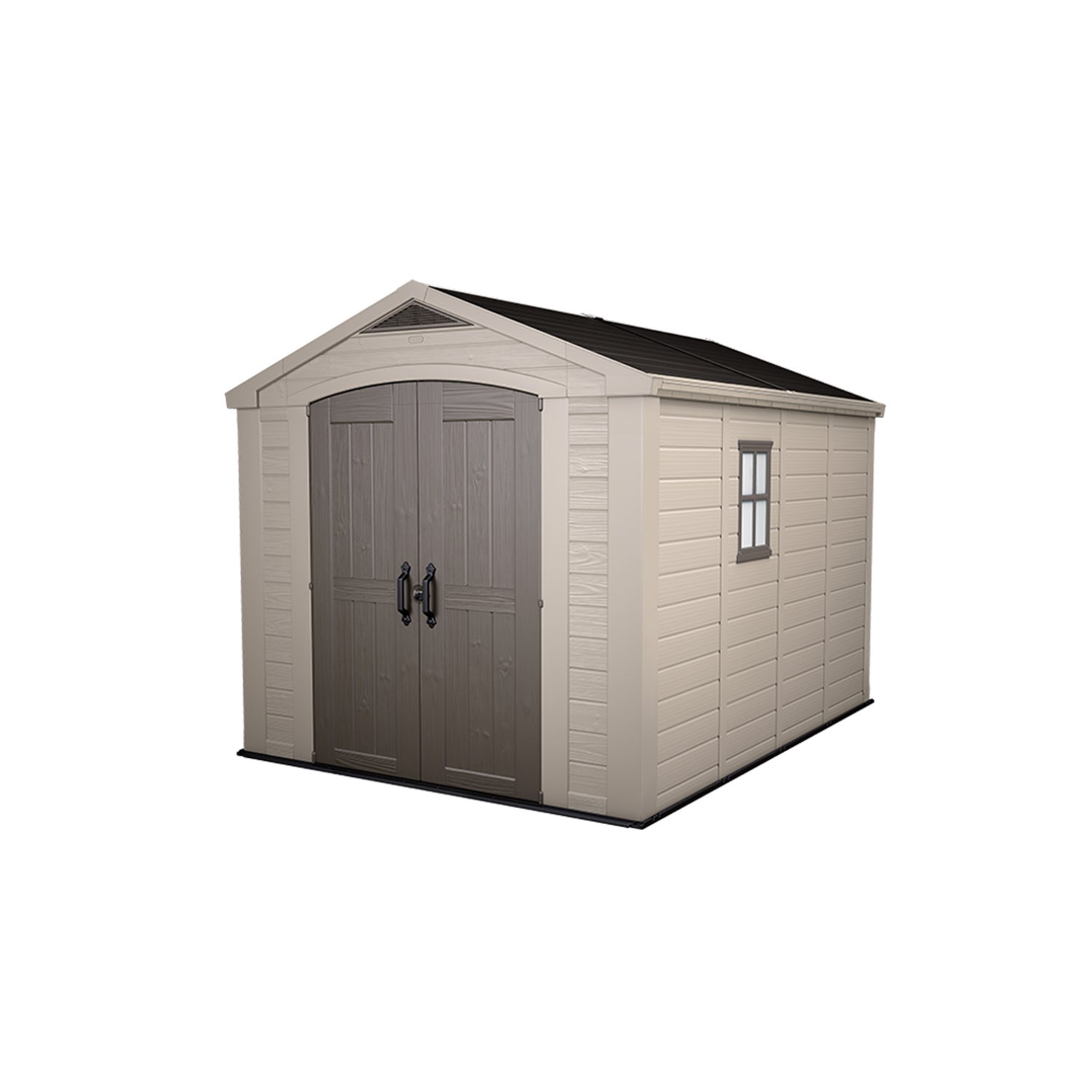 Szopa ogrodowa z żywicy PCV 256,4x331,5x243cm Factor 8x11 Keter K209876