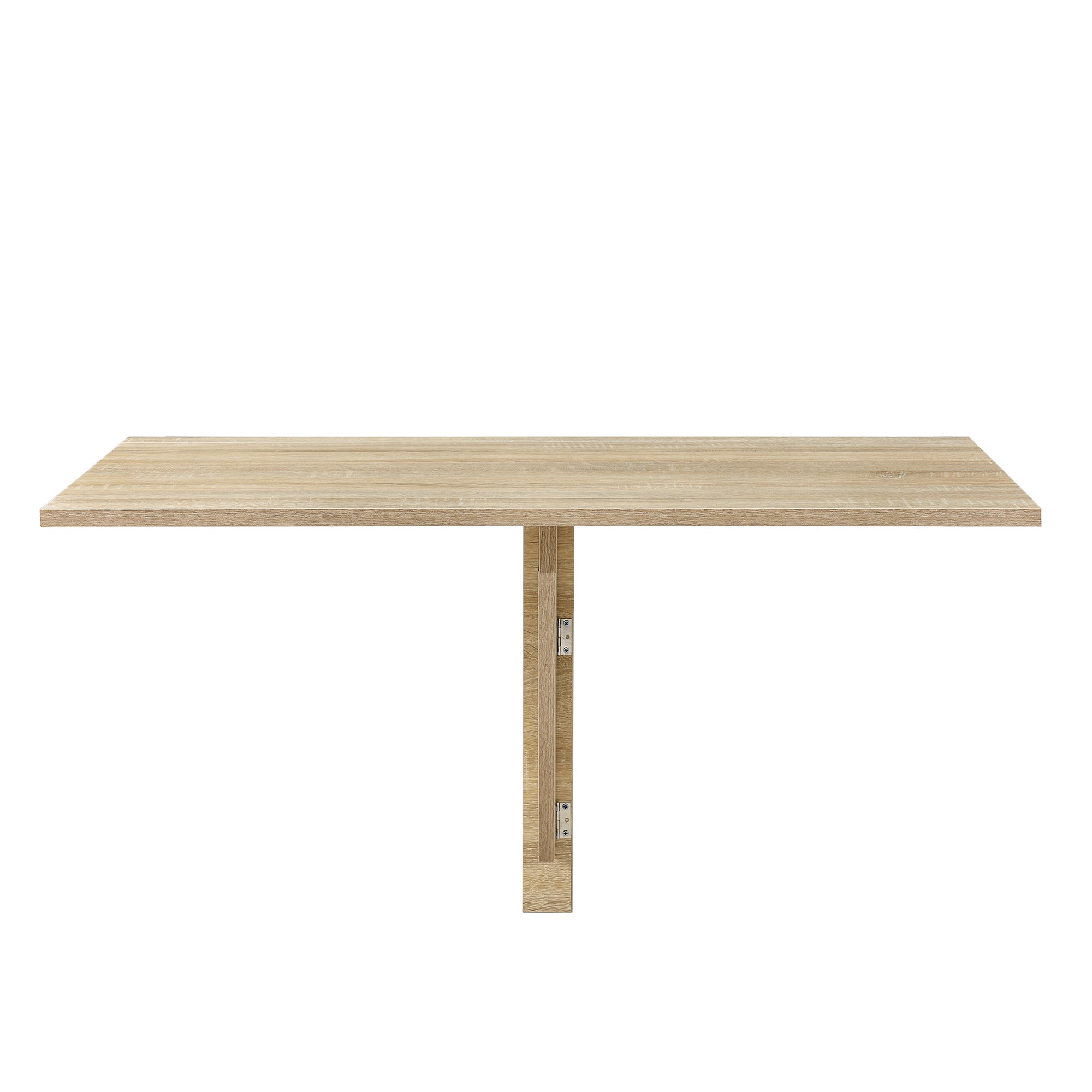 Table murale rabattable 100 x 60 x 58 cm effet chêne de Sonoma [en.casa] - 4