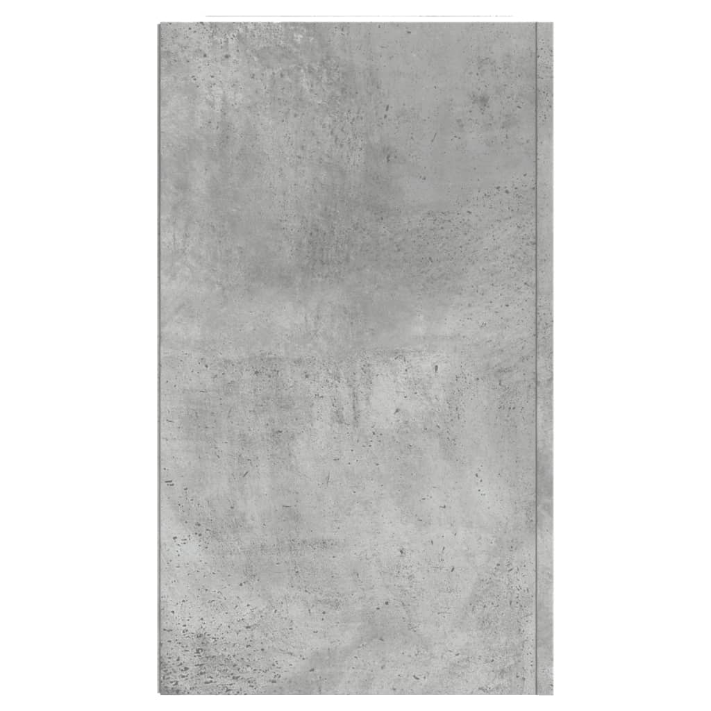 Armoire murale gris béton 75x35x60 cm bois d'ingénierie- COMFORTXL - 5