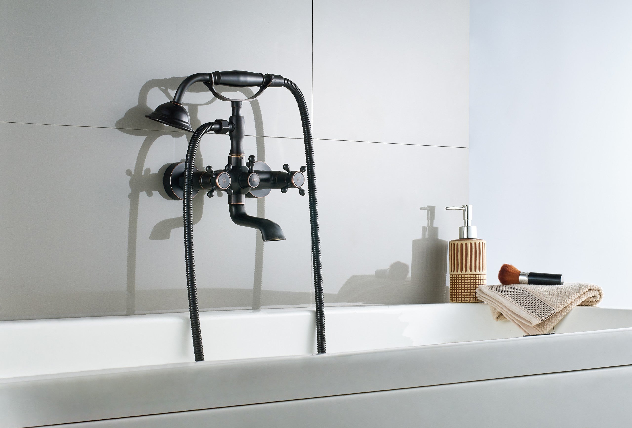 Hansgrohe AXOR One robinetterie de baignoire 3 trous encastrée pour