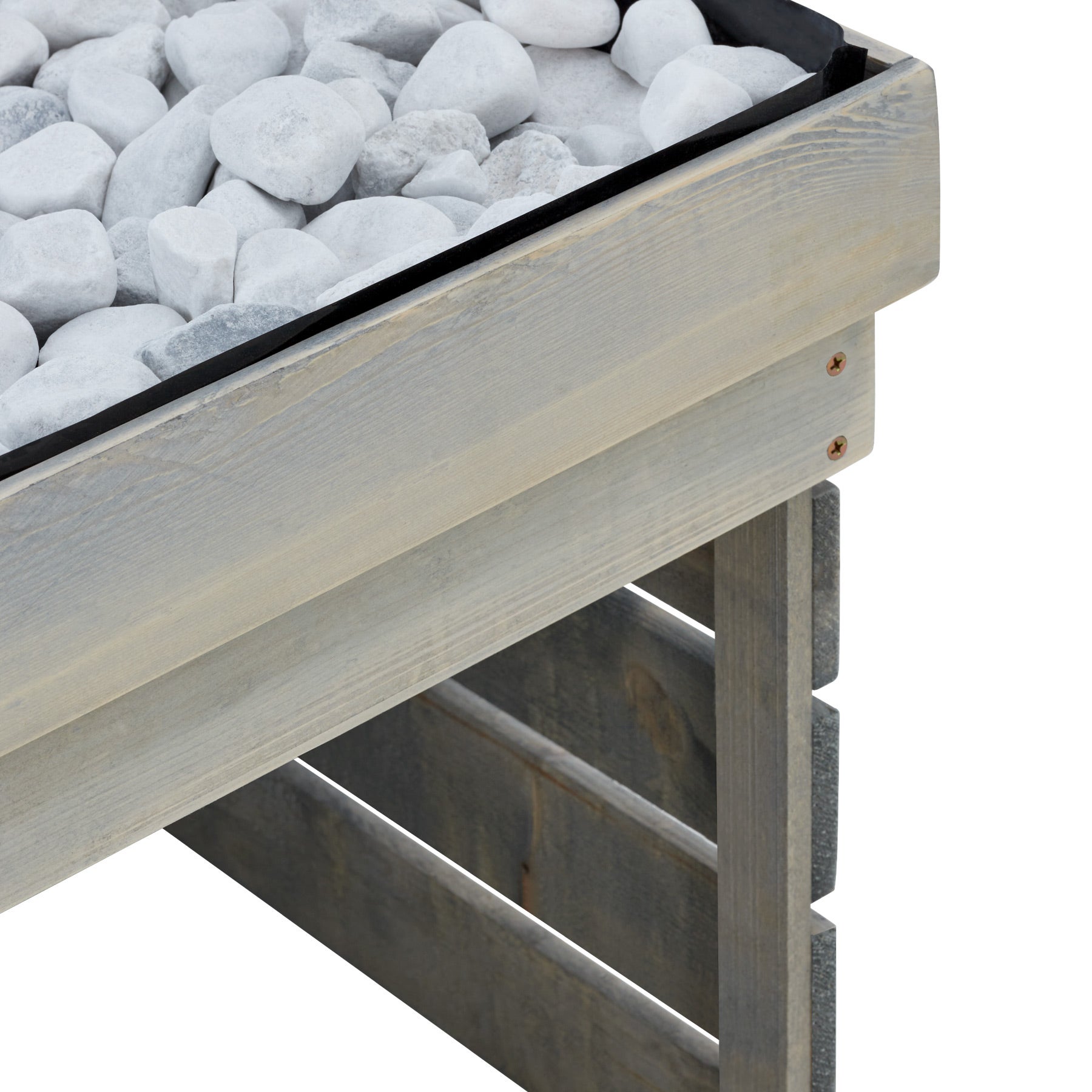 Garage en bois pour robot tondeuse 84 x 78 x 46 cm TECTAKE - 5