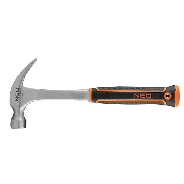 Młotek stolarski 450 g, monolityczna konstrukcja NEO TOOLS