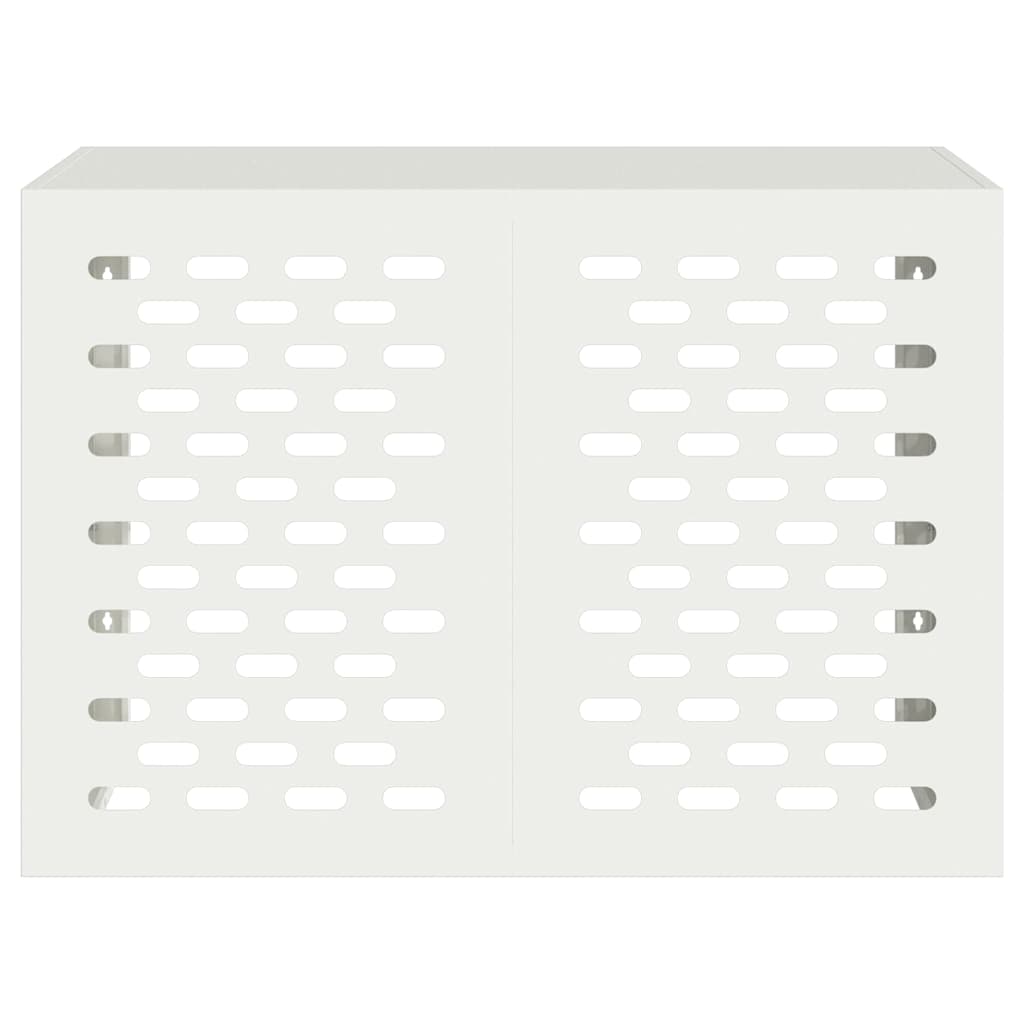 Housse de climatiseur Blanc 100 x 50 x 70 cm Acier vidaXL - 6