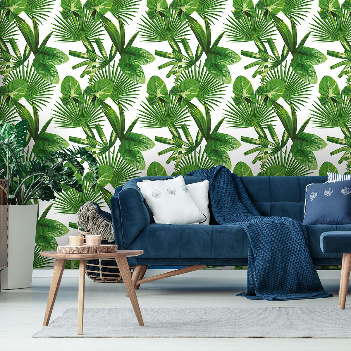 Adesivo carta da parati tropicale La Paz - Sticker adesivo - adesivi murali - 50x50cm - 5