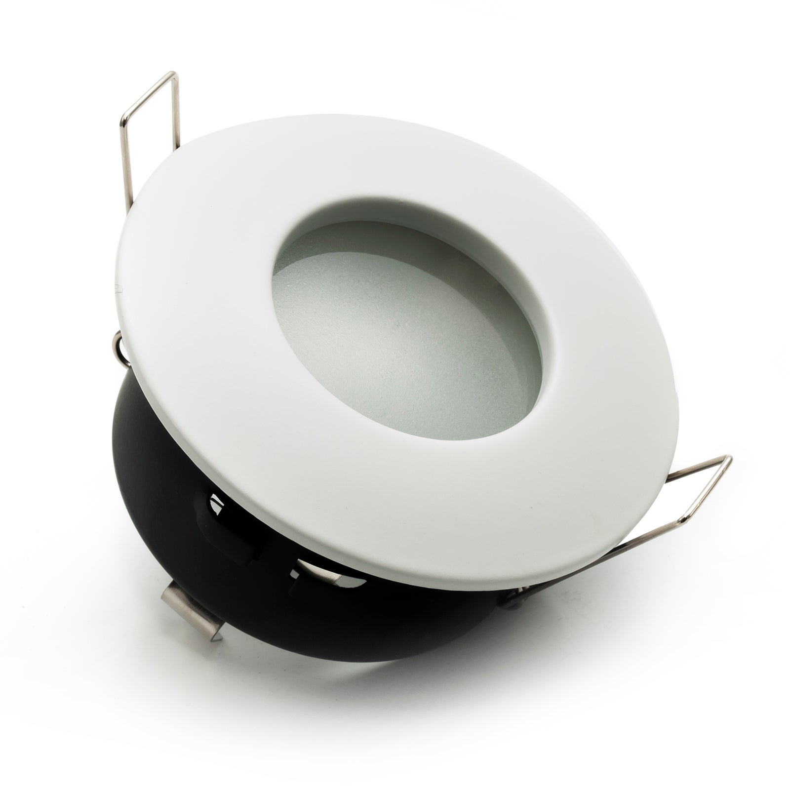 Kit 3pcs focos led empotrar cromoterapia 8 efectos luz ducha ip65 rgb 12v blanco