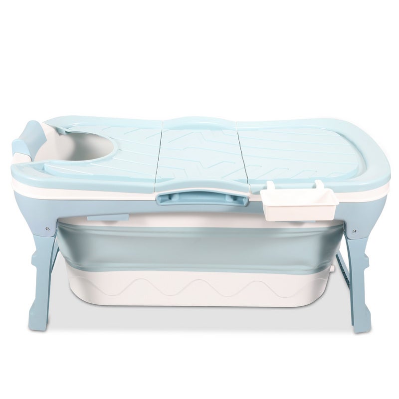 Vasca Da Bagno Pieghevole UBRAVOO Per Neonati Con Supporto | Termometro Integrato, Cuscino Ergonomico, Scarico | Fino A 36 Mesi, Rosa
