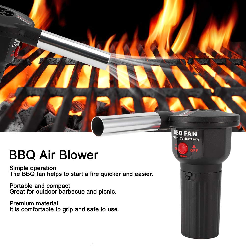 Ventilateur De Barbecue 150/120/80W Mini Souffleur Portable Pour Forge Et Camping
