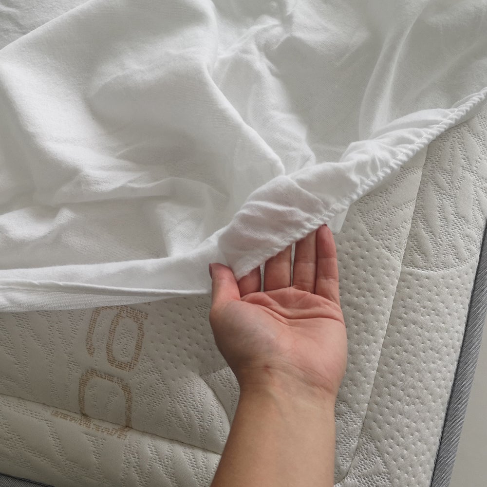 OLYMPE LITERIE | Pack REVERIE Protège matelas + Couette + Oreiller 160x200 cm - 5