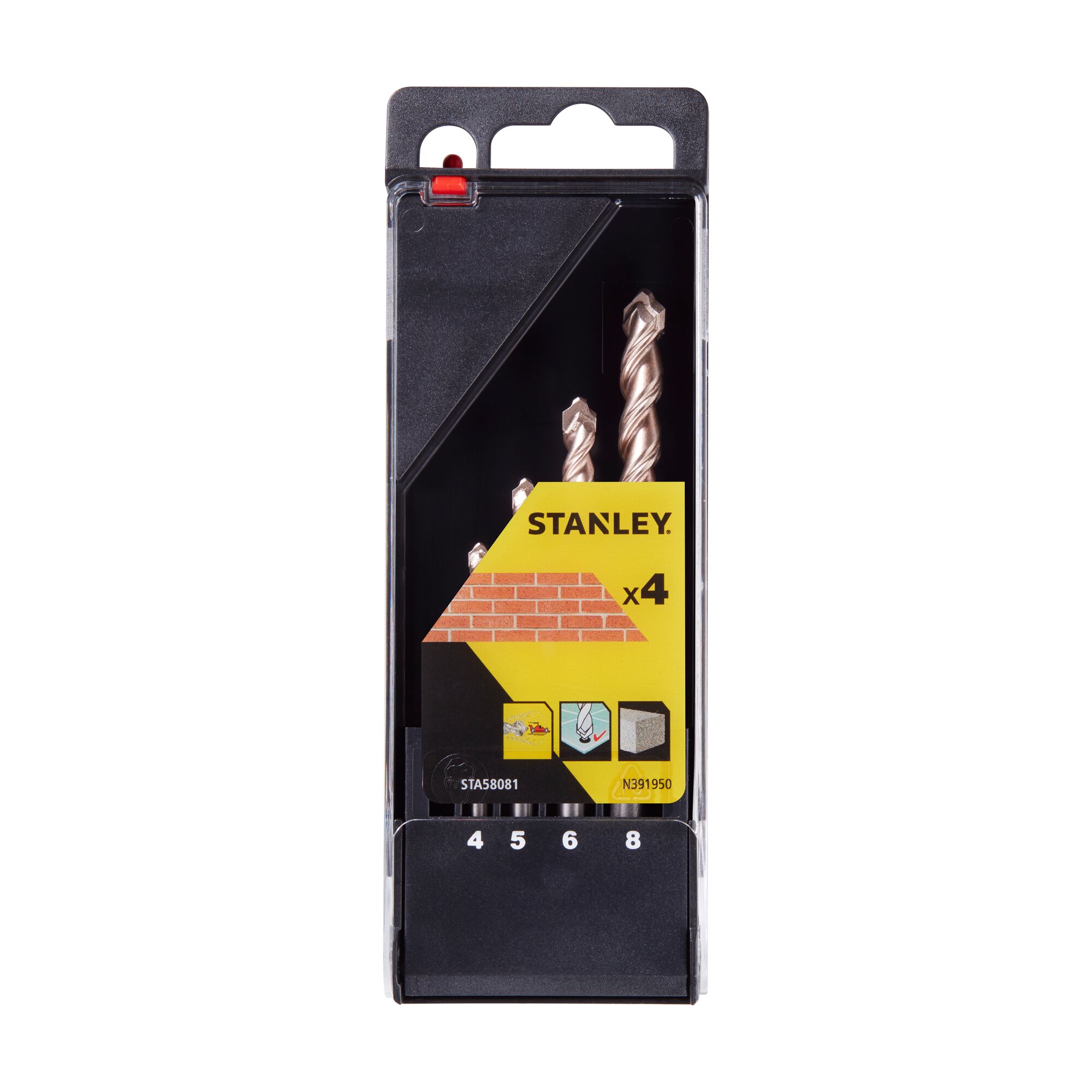 STANLEY STA56030-QZ - Jeu De Forets HSS Dans La Mallette (10 Pièces