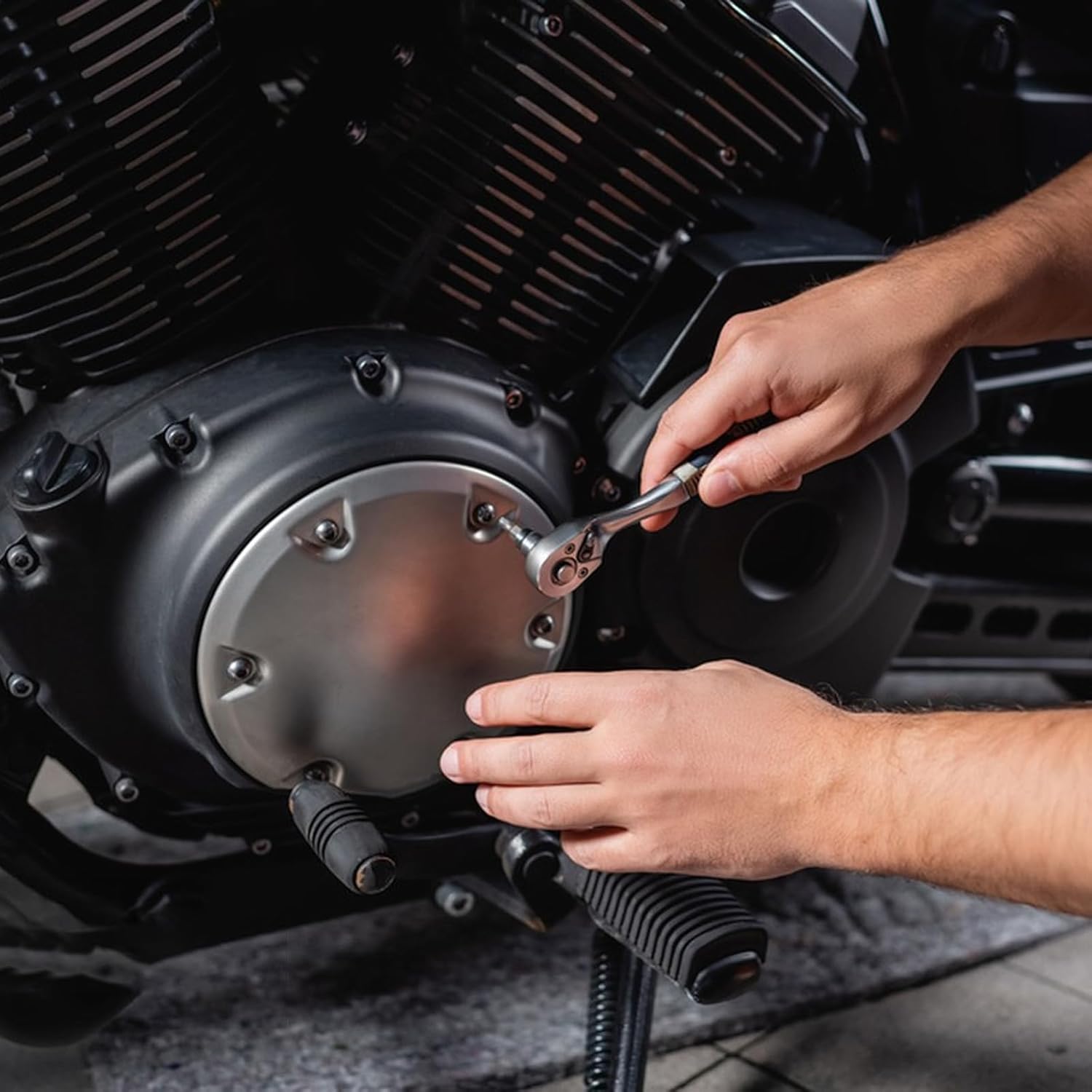 34 Pièces Coffret Douilles Torx Femelle, Torx Intérieur et Extérieur E4-E20 3/8'', T10-T60 3/8'', Torx Bit T10-T55 5/16'' - 5