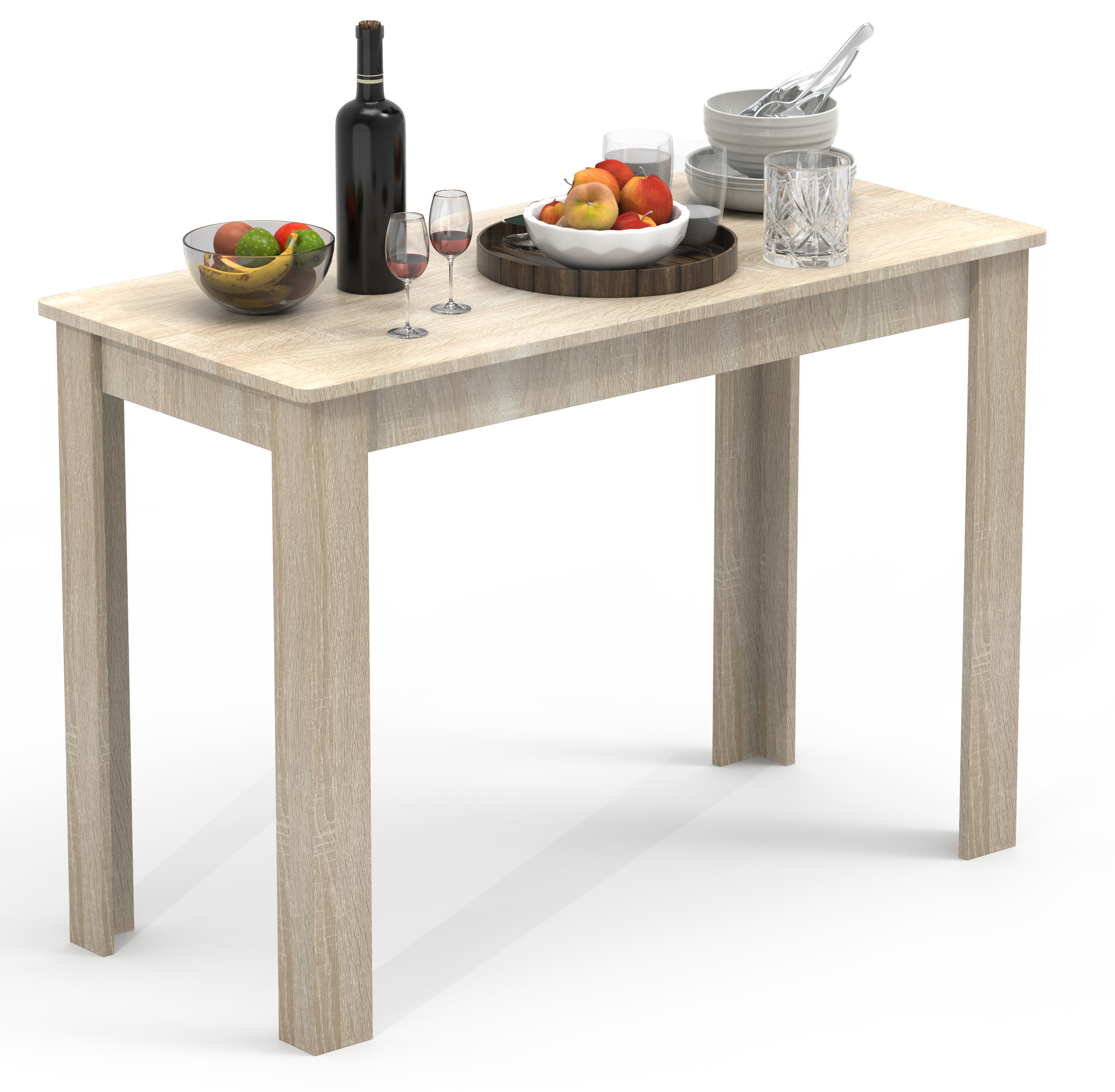 Stół do jadalni Esal Sonoma Oak W. 76 x S. 110 x G. 50 cm