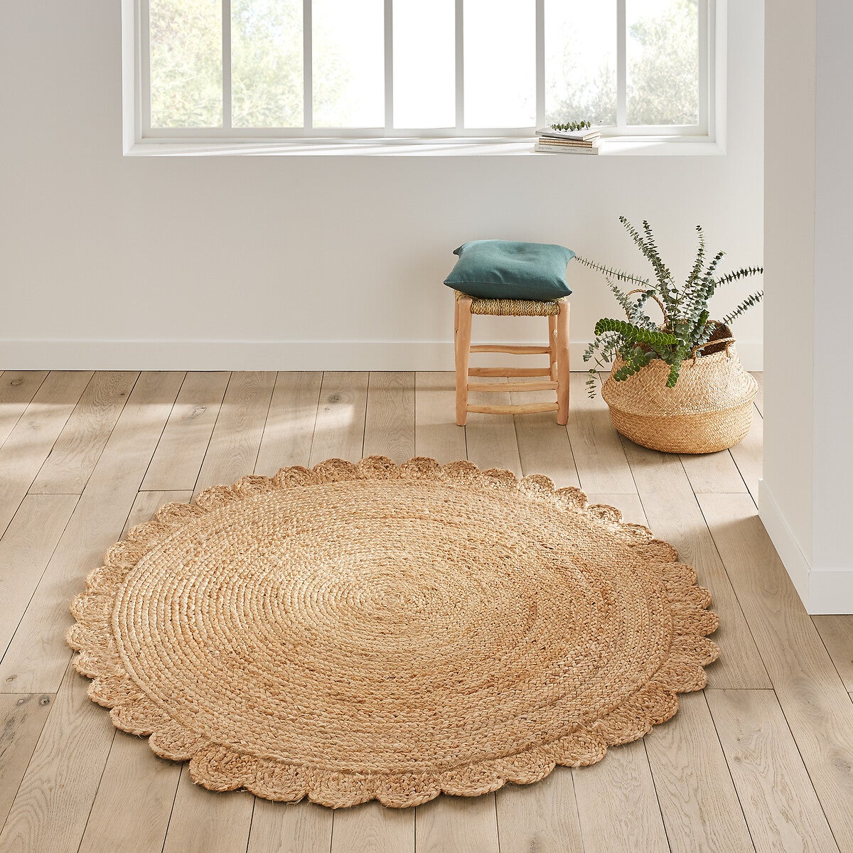 Tapis Jute Rond 120 Cm
