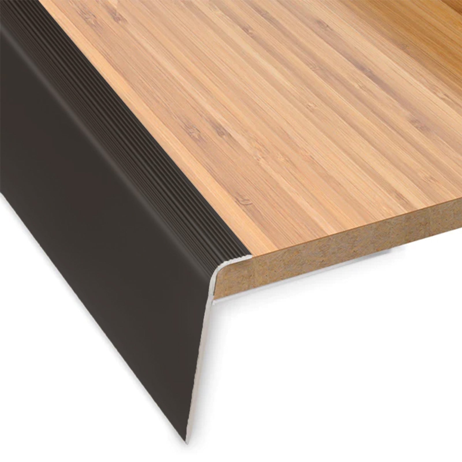 Scala di sicurezza Forma: F Alluminio anodizzato bronzo scuro L 134 cm - 3