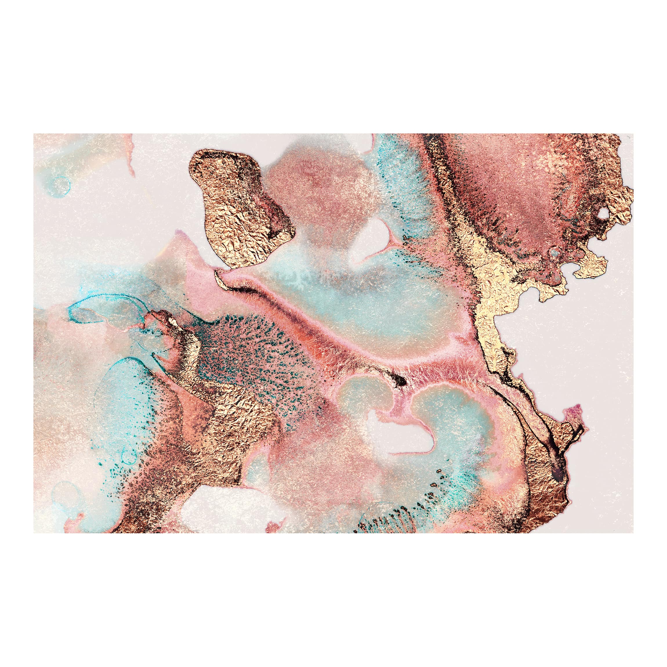 Papier Peint Aquarelle Minimaliste Abstrait main image 1