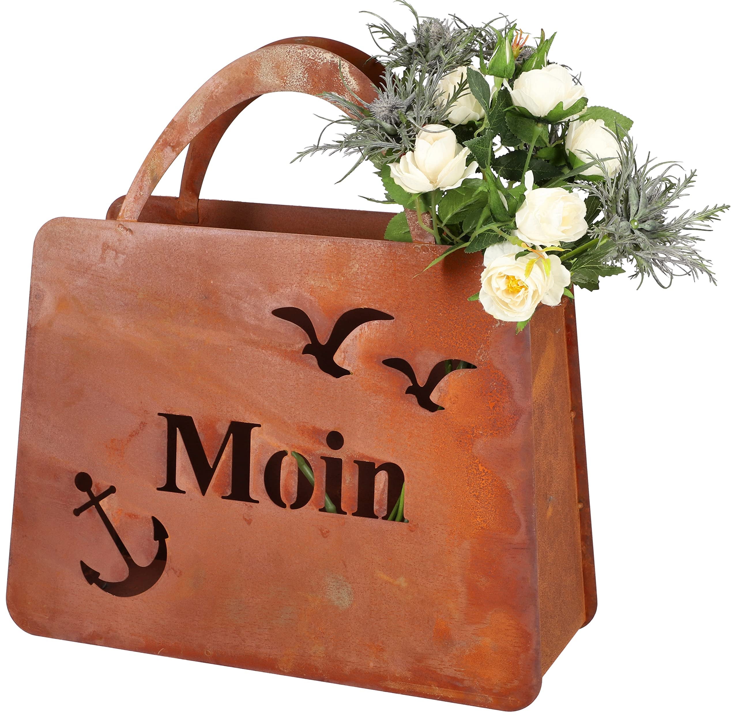 Sac à Fleurs Moin Aspect Rouille - Sac à Main Ecorost - KOTARBAU - 7