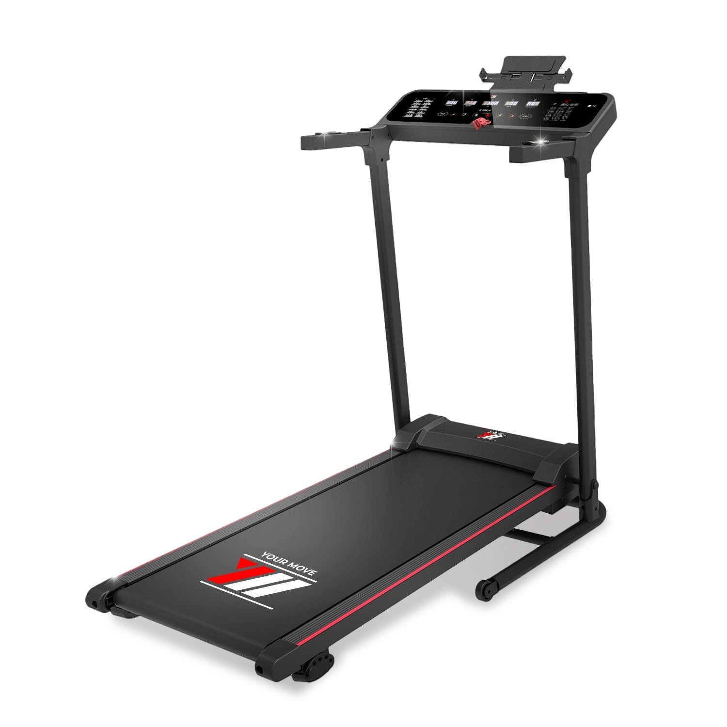 Tapis Roulant Elettrico TAP 160 - 16 Km/h, Inclinazione Automatica 15%, App Kinomap/Zwift, Pieghevole - Foto 11